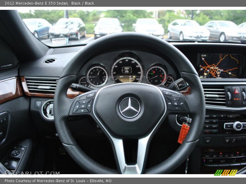 Black / Black 2012 Mercedes-Benz E 350 Sedan