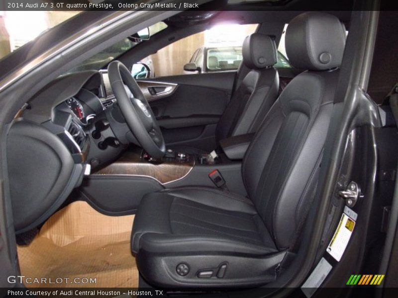 Oolong Gray Metallic / Black 2014 Audi A7 3.0T quattro Prestige
