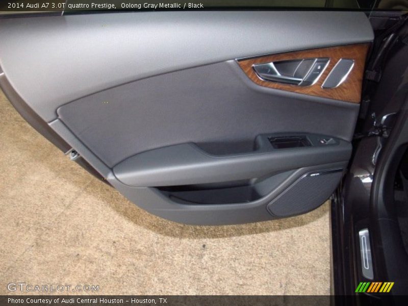Oolong Gray Metallic / Black 2014 Audi A7 3.0T quattro Prestige