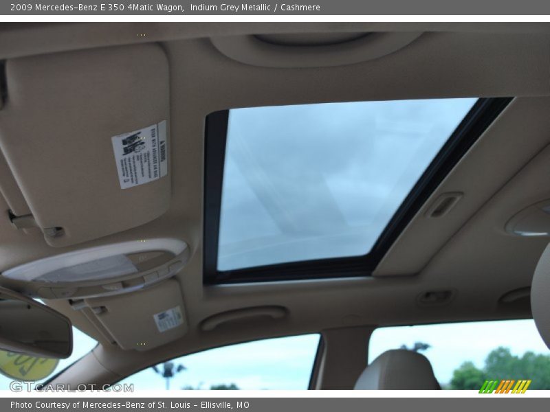 Indium Grey Metallic / Cashmere 2009 Mercedes-Benz E 350 4Matic Wagon