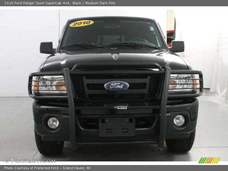 Black / Medium Dark Flint 2010 Ford Ranger Sport SuperCab 4x4