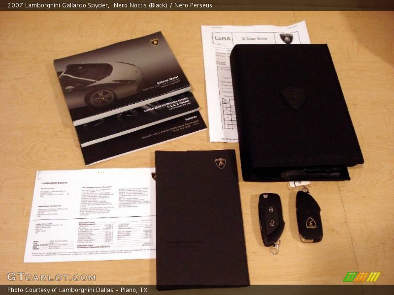 Nero Noctis (Black) / Nero Perseus 2007 Lamborghini Gallardo Spyder