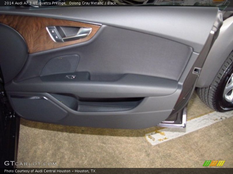 Oolong Gray Metallic / Black 2014 Audi A7 3.0T quattro Prestige