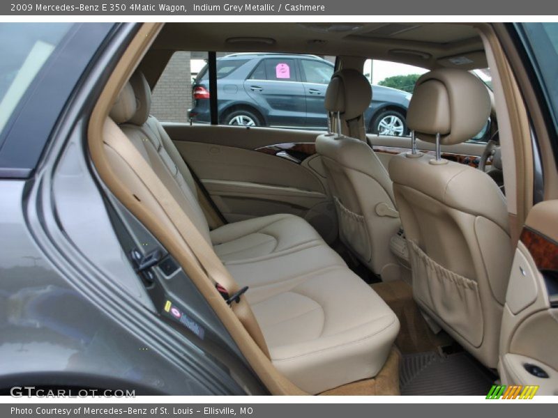 Indium Grey Metallic / Cashmere 2009 Mercedes-Benz E 350 4Matic Wagon