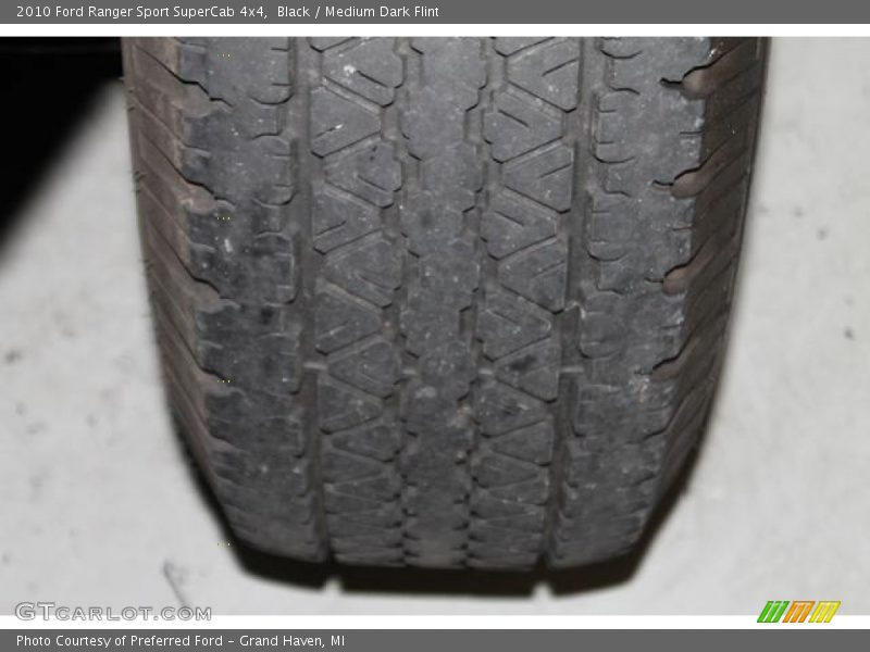 Black / Medium Dark Flint 2010 Ford Ranger Sport SuperCab 4x4