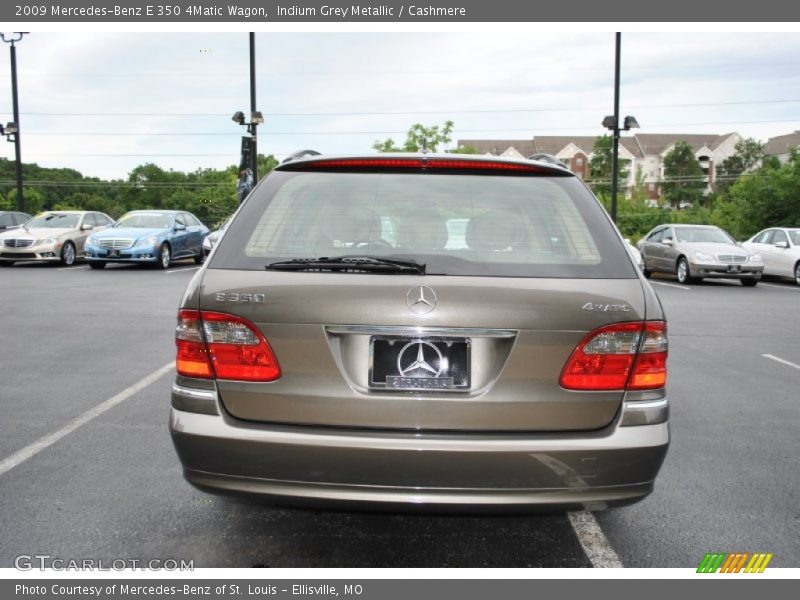 Indium Grey Metallic / Cashmere 2009 Mercedes-Benz E 350 4Matic Wagon