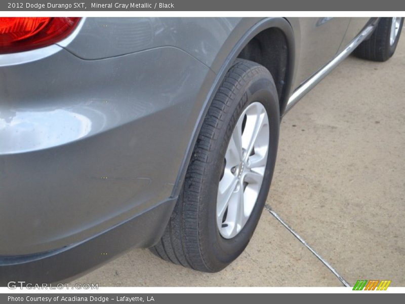 Mineral Gray Metallic / Black 2012 Dodge Durango SXT