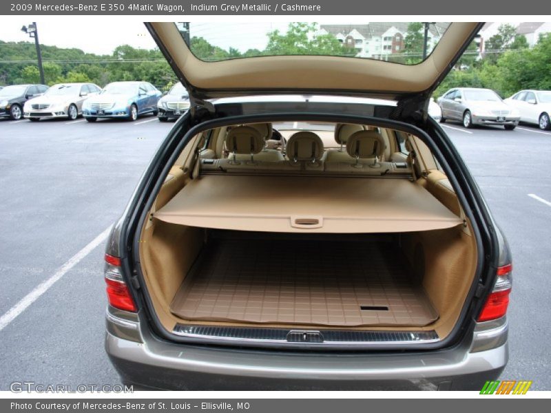 Indium Grey Metallic / Cashmere 2009 Mercedes-Benz E 350 4Matic Wagon