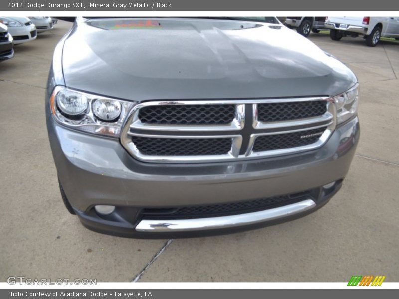 Mineral Gray Metallic / Black 2012 Dodge Durango SXT