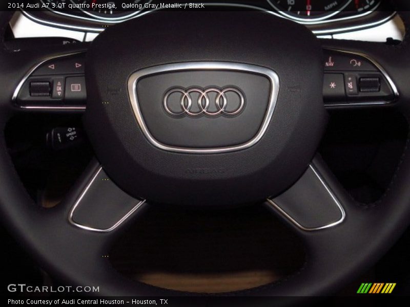 Oolong Gray Metallic / Black 2014 Audi A7 3.0T quattro Prestige