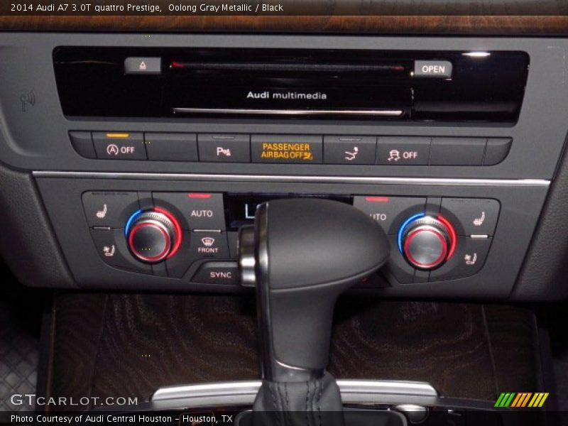 Oolong Gray Metallic / Black 2014 Audi A7 3.0T quattro Prestige