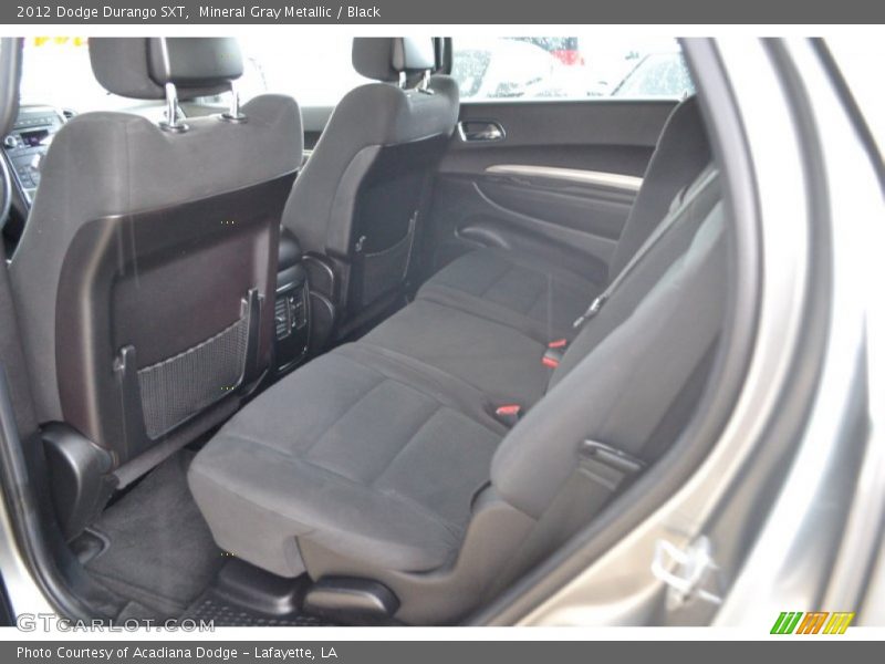 Mineral Gray Metallic / Black 2012 Dodge Durango SXT