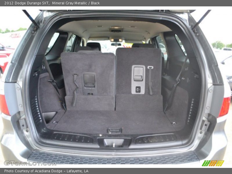 Mineral Gray Metallic / Black 2012 Dodge Durango SXT