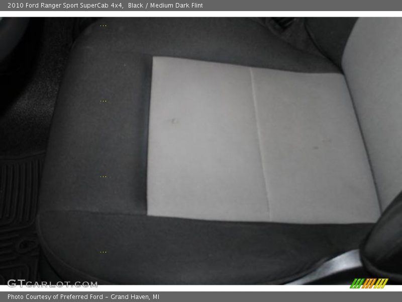 Black / Medium Dark Flint 2010 Ford Ranger Sport SuperCab 4x4