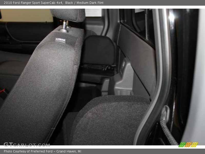 Black / Medium Dark Flint 2010 Ford Ranger Sport SuperCab 4x4