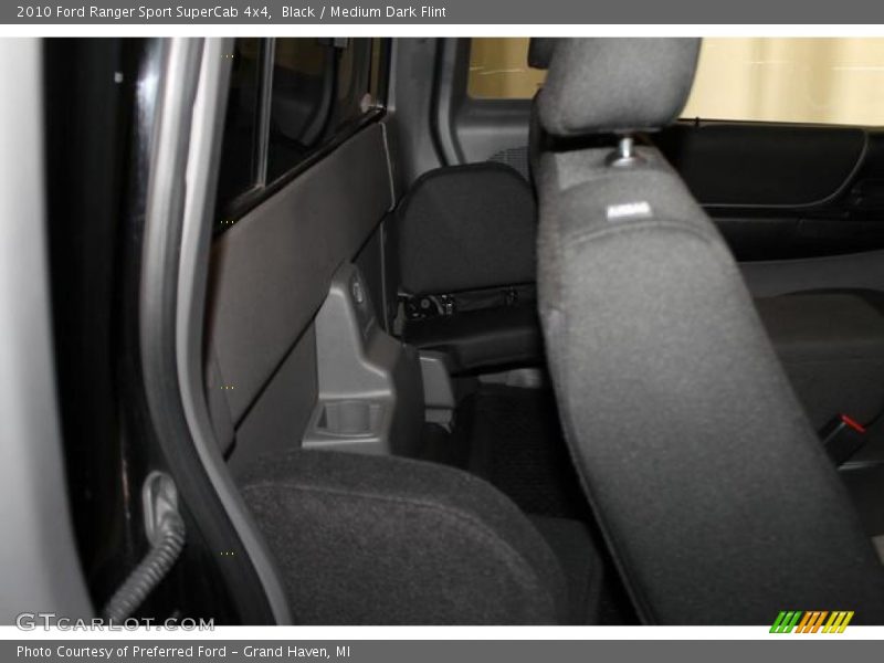 Black / Medium Dark Flint 2010 Ford Ranger Sport SuperCab 4x4