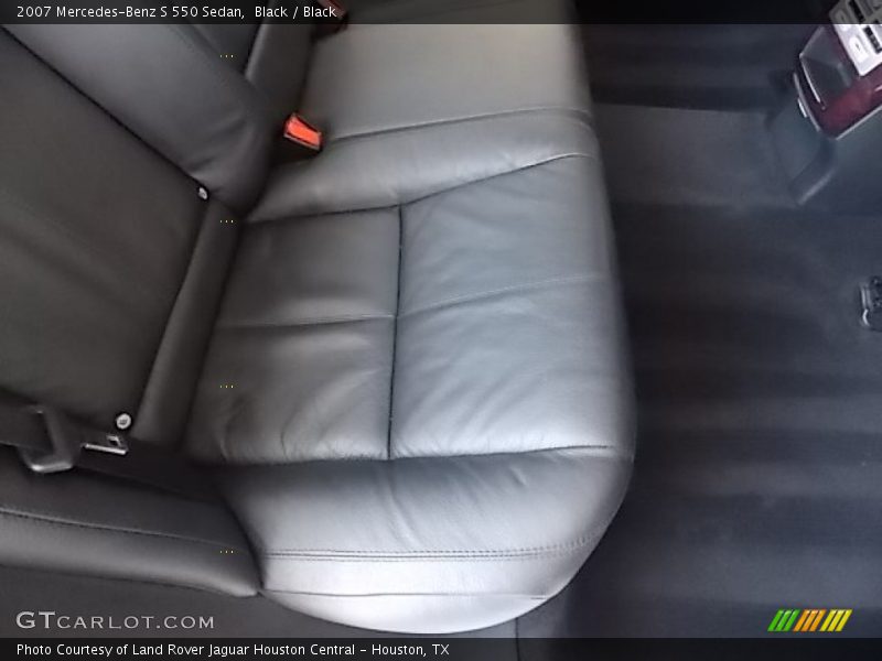 Black / Black 2007 Mercedes-Benz S 550 Sedan