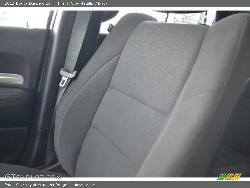 Mineral Gray Metallic / Black 2012 Dodge Durango SXT