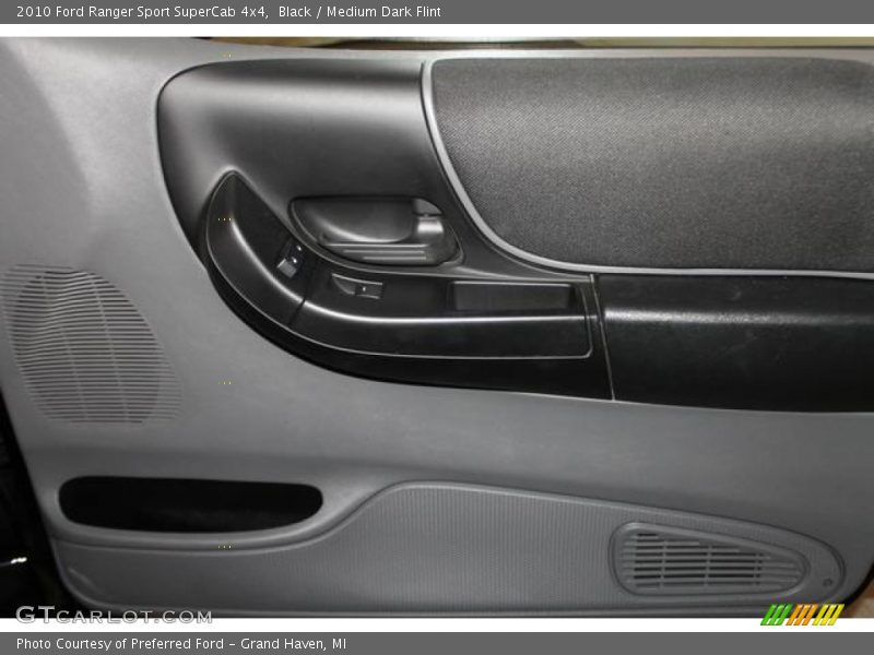 Black / Medium Dark Flint 2010 Ford Ranger Sport SuperCab 4x4