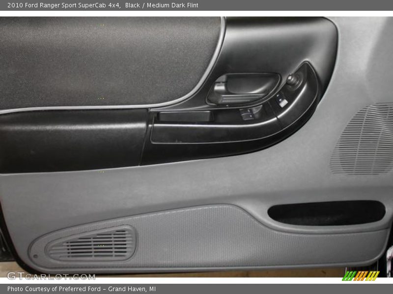 Black / Medium Dark Flint 2010 Ford Ranger Sport SuperCab 4x4