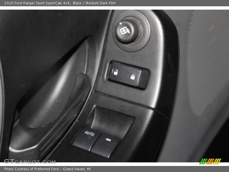 Black / Medium Dark Flint 2010 Ford Ranger Sport SuperCab 4x4
