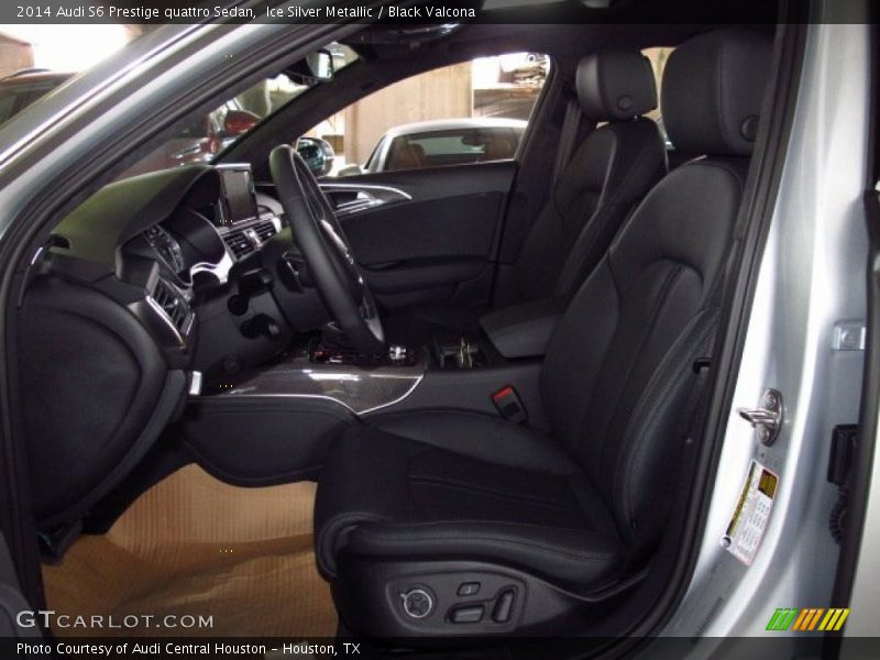 Front Seat of 2014 S6 Prestige quattro Sedan