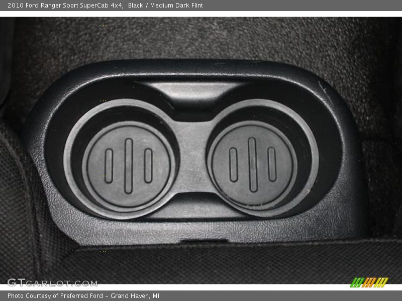 Black / Medium Dark Flint 2010 Ford Ranger Sport SuperCab 4x4
