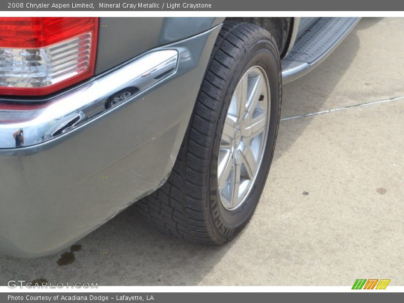 Mineral Gray Metallic / Light Graystone 2008 Chrysler Aspen Limited