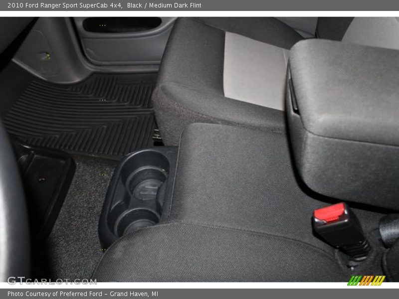 Black / Medium Dark Flint 2010 Ford Ranger Sport SuperCab 4x4