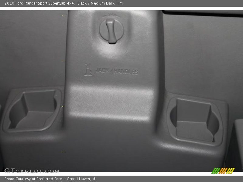 Black / Medium Dark Flint 2010 Ford Ranger Sport SuperCab 4x4