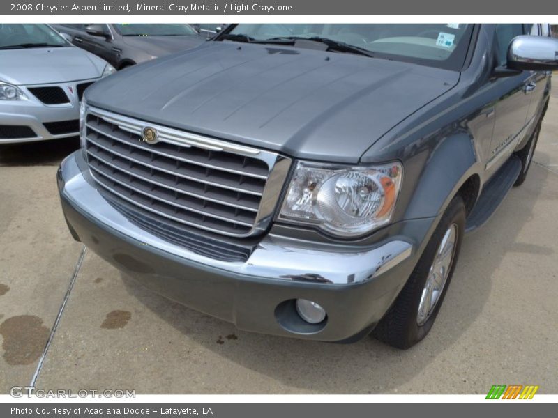 Mineral Gray Metallic / Light Graystone 2008 Chrysler Aspen Limited