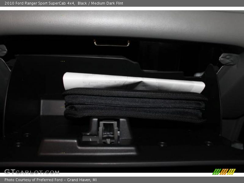 Black / Medium Dark Flint 2010 Ford Ranger Sport SuperCab 4x4