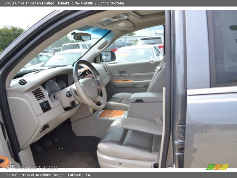 Mineral Gray Metallic / Light Graystone 2008 Chrysler Aspen Limited