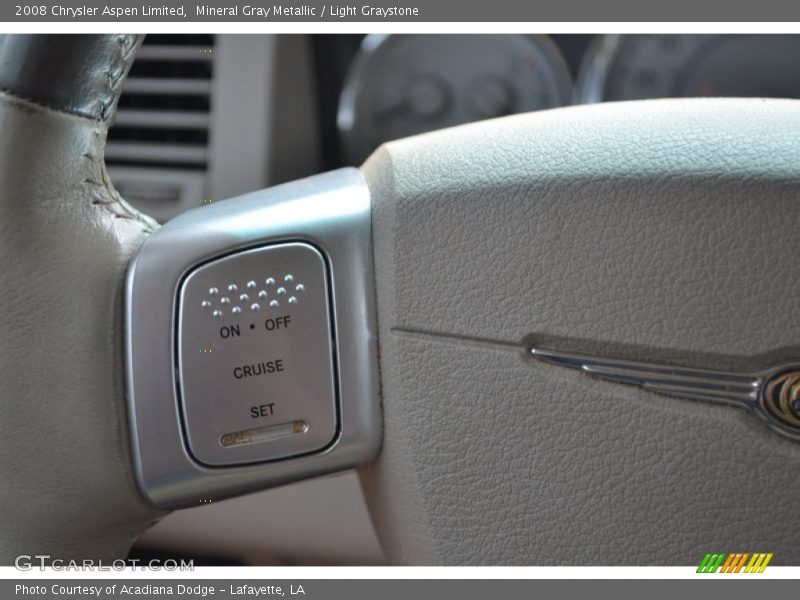 Mineral Gray Metallic / Light Graystone 2008 Chrysler Aspen Limited