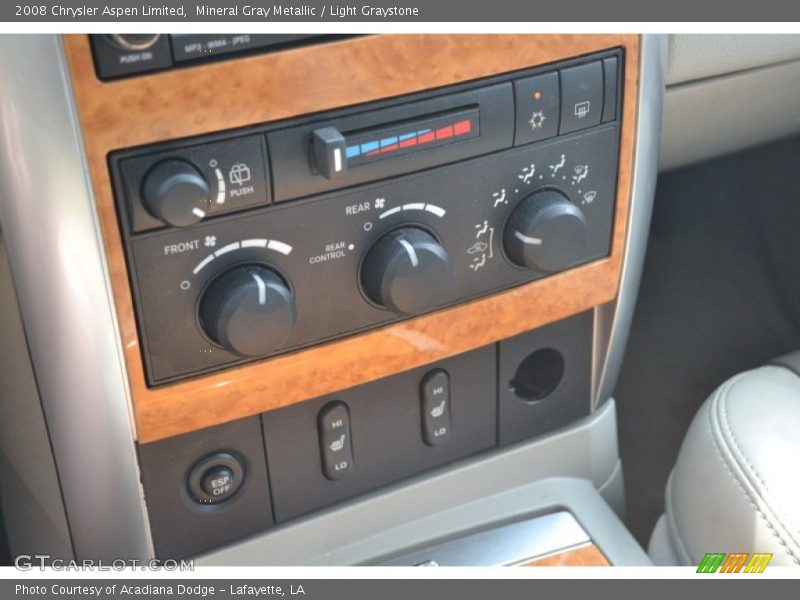 Mineral Gray Metallic / Light Graystone 2008 Chrysler Aspen Limited