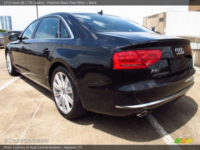 Phantom Black Pearl Effect / Black 2014 Audi A8 L TDI quattro