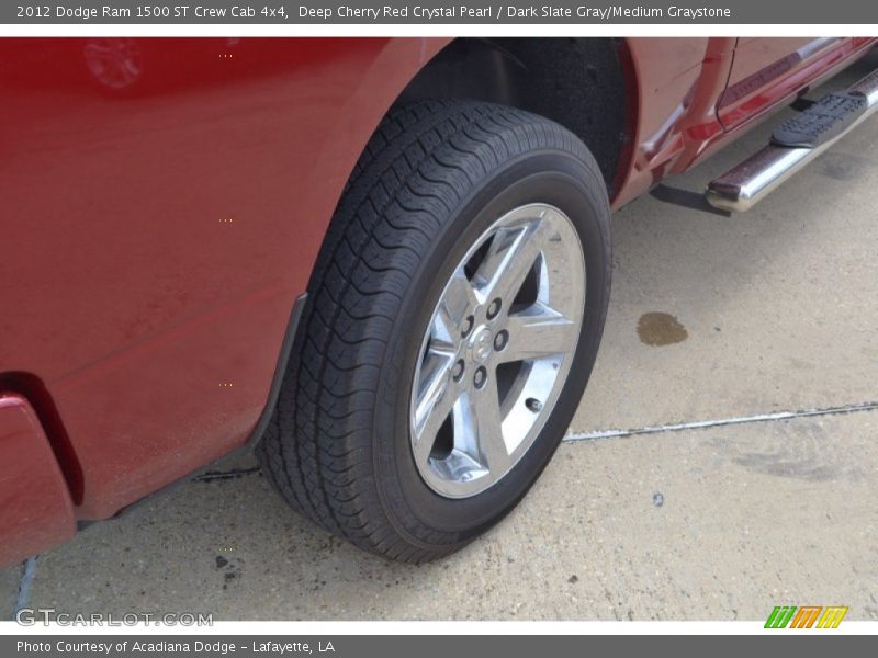 Deep Cherry Red Crystal Pearl / Dark Slate Gray/Medium Graystone 2012 Dodge Ram 1500 ST Crew Cab 4x4