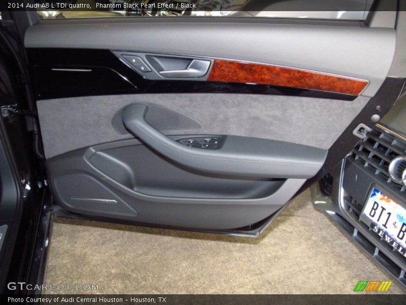 Phantom Black Pearl Effect / Black 2014 Audi A8 L TDI quattro