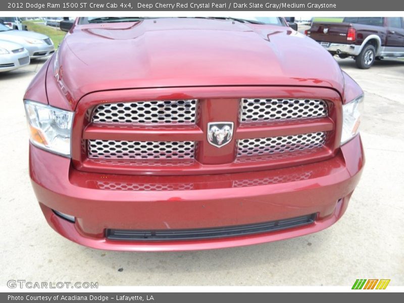 Deep Cherry Red Crystal Pearl / Dark Slate Gray/Medium Graystone 2012 Dodge Ram 1500 ST Crew Cab 4x4