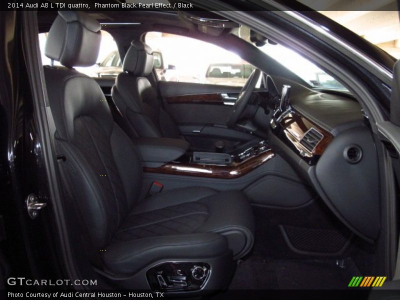 Phantom Black Pearl Effect / Black 2014 Audi A8 L TDI quattro