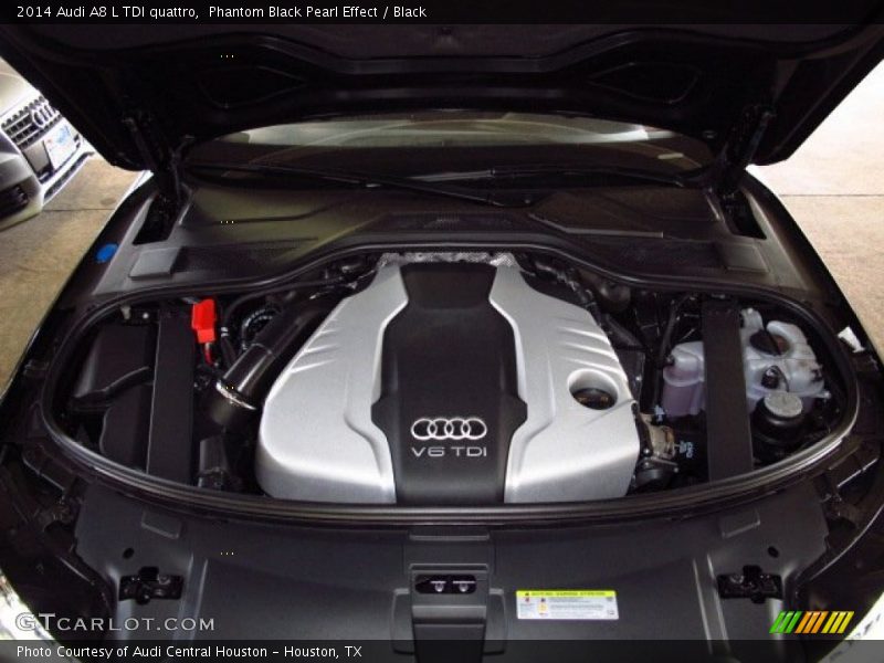 Phantom Black Pearl Effect / Black 2014 Audi A8 L TDI quattro