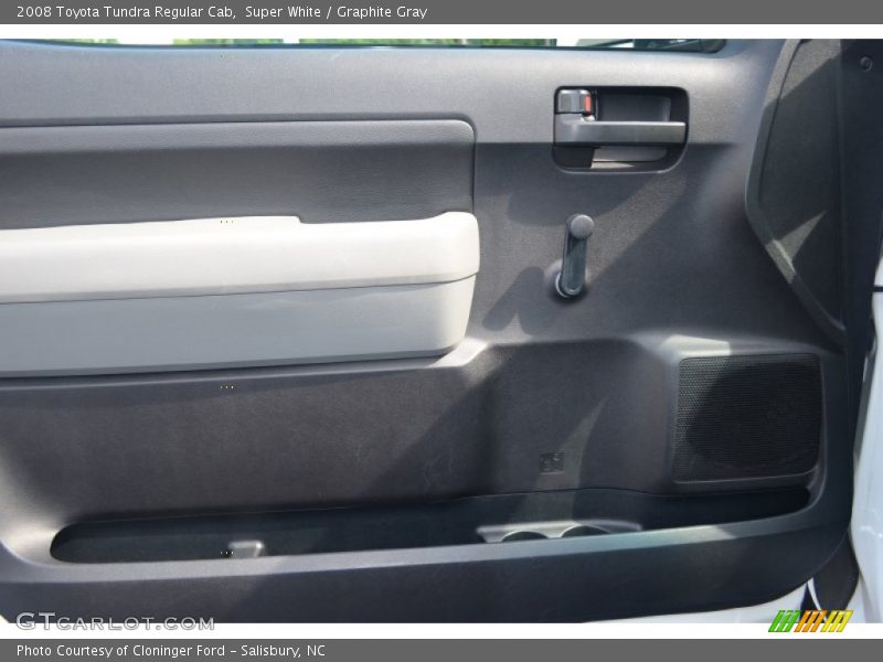 Super White / Graphite Gray 2008 Toyota Tundra Regular Cab
