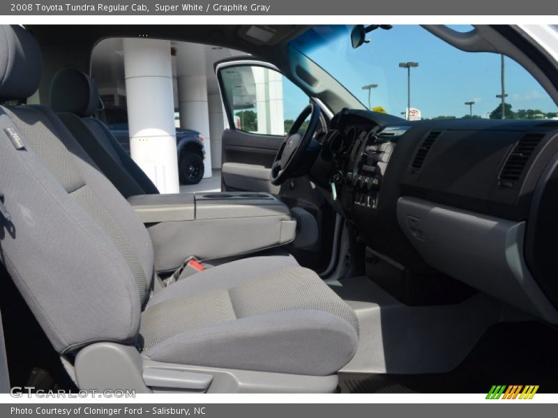 Super White / Graphite Gray 2008 Toyota Tundra Regular Cab