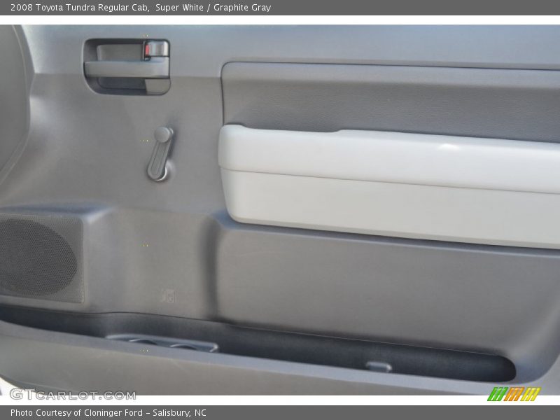 Super White / Graphite Gray 2008 Toyota Tundra Regular Cab