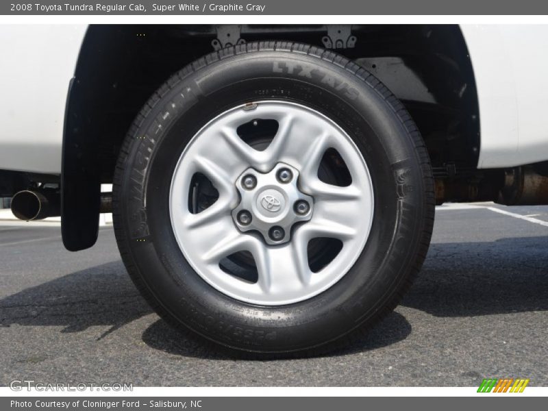 Super White / Graphite Gray 2008 Toyota Tundra Regular Cab