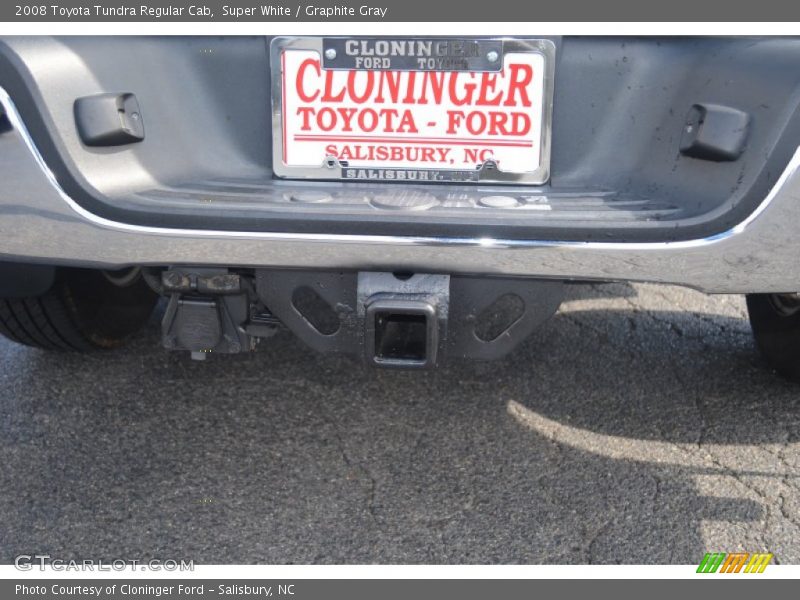 Super White / Graphite Gray 2008 Toyota Tundra Regular Cab