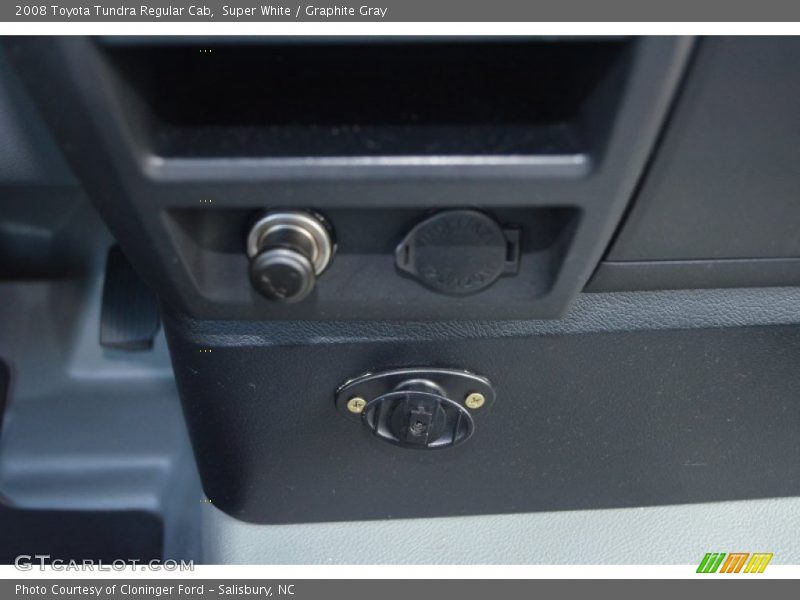 Super White / Graphite Gray 2008 Toyota Tundra Regular Cab