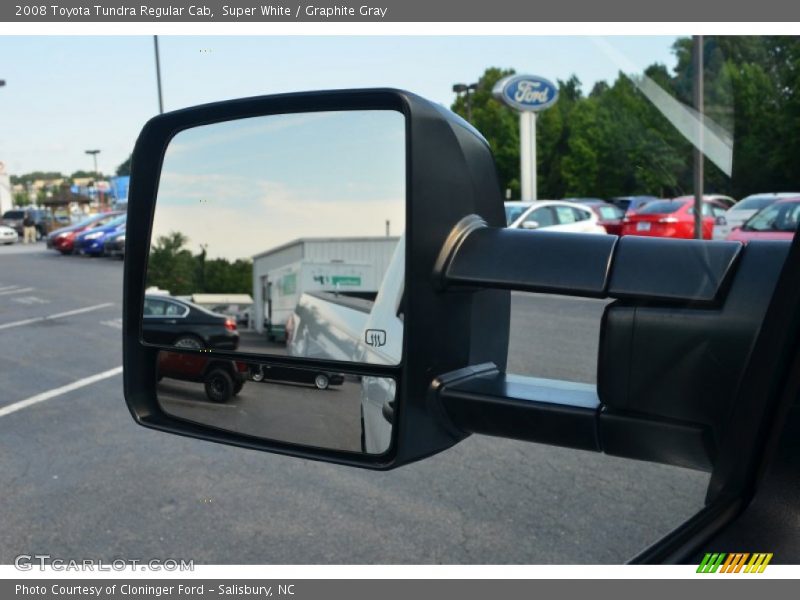Super White / Graphite Gray 2008 Toyota Tundra Regular Cab