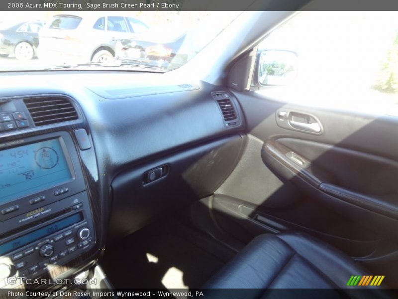 Sage Brush Green Pearl / Ebony 2006 Acura MDX Touring