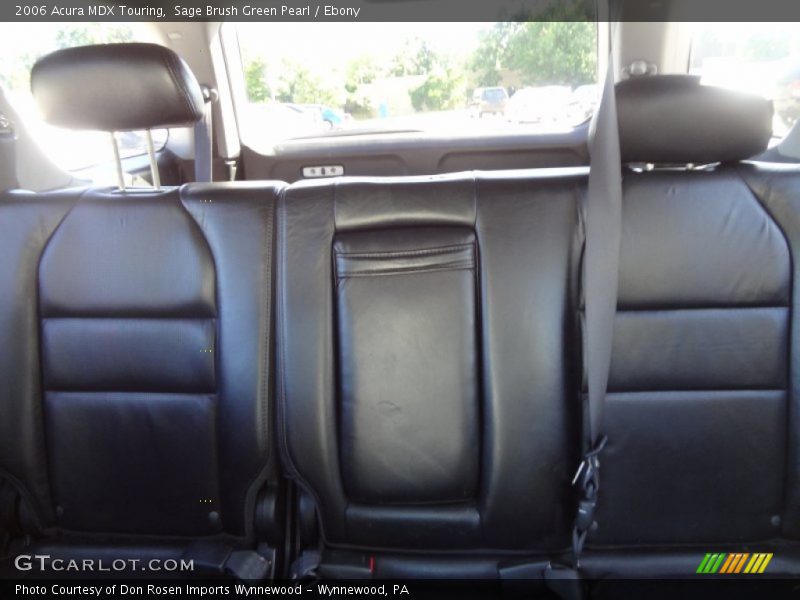 Sage Brush Green Pearl / Ebony 2006 Acura MDX Touring